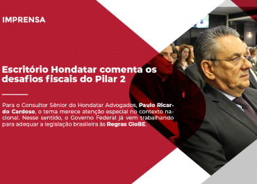 Escritório Hondatar comenta os desafios fiscais do Pilar 2